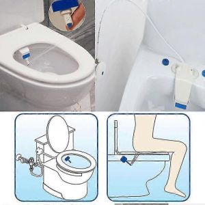 Salle De Bain Bidet Toilette Jet D'eau Douce Si&egrave;ge Propre Kit De Fixation Non &Eacute;lectrique - Neuf