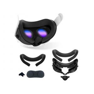 Coussinet de protection faciale 6 en 1 pour accessoires VR Quest 3 - Neuf