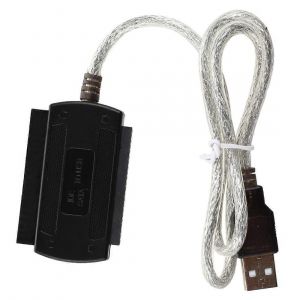 Nouveau câble adaptateur USB 2.0 vers IDE SATA S-ATA/2.5/3.5 (câble adaptateur) - Neuf