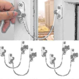 Lot de 4 verrous de fenêtre pour bébé, verrous de fenêtre, verrous de porte, VXS - Neuf