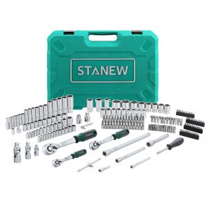 Jeu de Cl&eacute;s &agrave; Douille professionnelles 192 pi&egrave;ces - Neuf