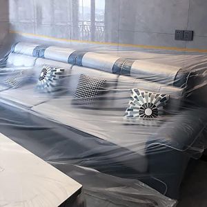 Letnerny-Housse De Canap¿¿,Transparente Imperm¿¿Able Protection Contre La Poussi¿¿Re,Extra Large,Durable,Protection Pour Meubles, D¿¿M¿¿Nagement Rangement R¿¿Novation De Sol Housse De Canap¿¿, Housse De Meu - Neuf