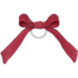 Kal-Wrapstar Chouchou Foulard Rouge Machu Peachu I Chic Accessoire Cheveux I Bandeau Souple Attaché À Un Elastique Spirale I Fort Tenue - Neuf