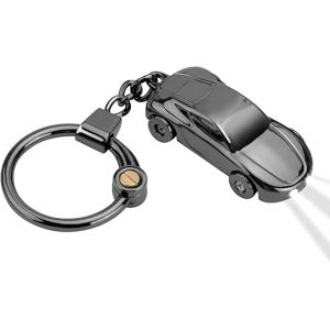 KALANKA-Porte-cl&eacute;s de voiture avec lampe de poche, porte-cl&eacute;s de voiture pour v&eacute;hicule porte-cl&eacute;s de voiture EDC accessoire de voiture pour hommes et femmes - Neuf