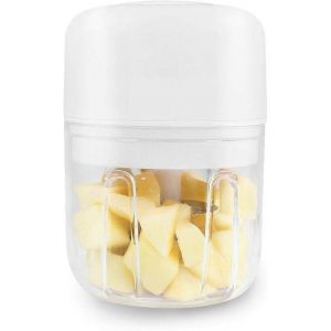 Hachoir Électrique Puissant Compact Sans Fil Mini Charge Usb Hachoir À Ail Hachoir Broyeur De Légumes Coupe-Mélangeur D'aliments Processeur Multifonction - Neuf