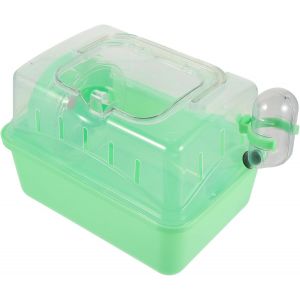 Chenquansarl-Cage Pour Hamster, Cage De Transport Pour Hamster, Grande Cage Pour Rat, Cage D'élevage Pour Lapin, Souris, Panier Pour Animaux Domestiques, Cage À Gerbille, Cage En Plastique Acrylique - Neuf