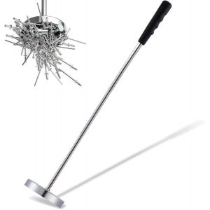 KALANKA-Outil de Ramassage Magn&eacute;tique T&eacute;lescopique, Tige T&eacute;lescopique Aimant&eacute;e 21.5 &agrave; 83.8cm, Balayeuse Magn&eacute;tique Force de 35LB, Magn&eacute;tique Flexible Aimant, pour Objets M&eacute;talliques Ferrailles Atelie - Neuf