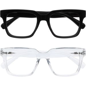 Kalanka-Era Lunette Anti Lumiere Bleue Femme & Homme - Lunette Loupe Ecran/Gaming - Lunettes Surdimensionn&eacute;es - Anti-&Eacute;blouissement Anti-Reflet Protection Uv - Neuf