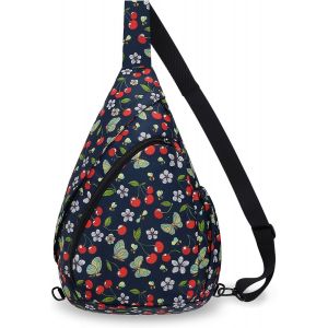 Acdsgd-Sac De Poitrine Femme Homme Ultra Leger Sac &Agrave; Dos Crossbody Ave Bandouli&egrave;re Convertible & Plusieurs Poches Pour Sport Week-End Voyage Travail Randonn&eacute;e Pickleball Piscine Plage - Neuf