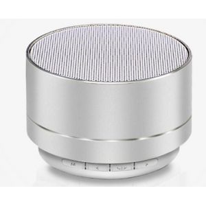 Enceinte Bluetooth avec prise en charge de carte TF et radio FM, alliage d'aluminium, portable pour une utilisation en ext&eacute;rieur - Neuf