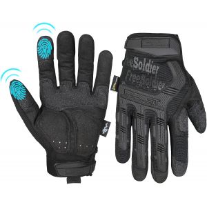 Gants De Moto, Gants De Sports De Plein Air Demi-Doigts Protection Des Articulations Dures Pour Scooter De Motocross Escalade Chasse Paintball Gants Tactiques - Neuf