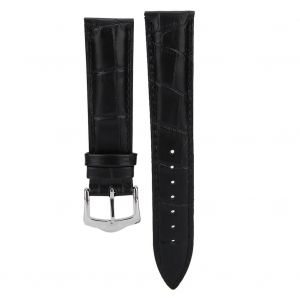 Bracelet De Montre De Qualit&eacute; Pratique Accessoire De Remplacement De Bracelet De Montre R&eacute;glable Exquis 20mmnoir - Neuf