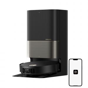 DREAME X50 Ultra Complete Robot Aspirateur avec Station, évitement d'obstacles par IA et Navigation à 360, Aspiration jusqu'à 20 000 Pa, Nettoyage en Profondeur d'un Bord à l'autre, Brosse démêlante - Neuf