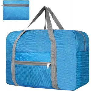 KALANKA-Sac de voyage pliable pour cabine d'avion Easyjet - 45 x 36 x 20 cm - Pour homme et femme, bleu, Without Shoulder Strap, Sac de voyage - Neuf