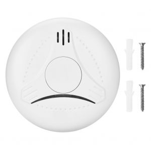 Detecteur de fumee sans fil independant, alarme, capteur de fumee domestique, securite incendie - Neuf