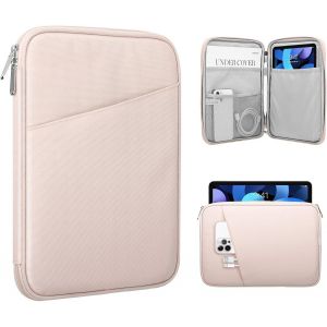8-9 Pouces Housse de Tablette pour Nouvel iPad Mini 7 (A17 Pro, 2024), iPad Mini 6 (8.3-inch, 2021), iPad Mini 5/4/3/2/1, Sac de Protection Portable pour iPad Mini, Rose - Neuf