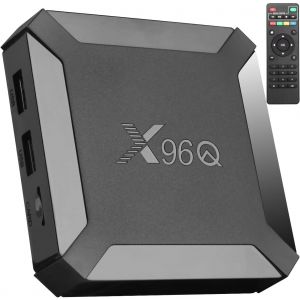 CHECARZHN--NO1-X96¿¿¿¿¿¿¿¿¿¿¿¿¿¿¿¿¿¿¿¿Q Boitier Tv Box Android10.0 2Gb/16Gb Mini Smart Tv Box Allwinner H313 Quad Core Wifi,4K Hd,100M Lan Enternet 2.4G H.265 Lecteur Multimédia - Neuf