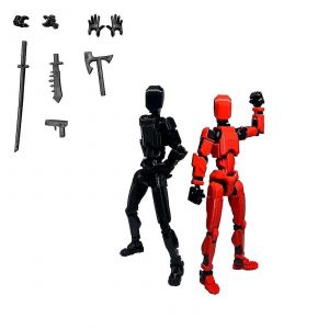 Figurine D'action Imprimée Mobile 13 Articulé Robot Mannequin Cadeaux De La Saint-Valentin Pour Lui-Xdd - Neuf