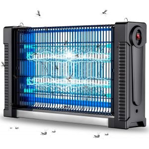 LETNERNY-LampeAntiMoustique20W2500VUvTueurDInsectesMoucheronMitesIntrieurEtExtrieurPigeMoustiquePourJardinTerrassePiscineChambreMaisonCuisine - Neuf