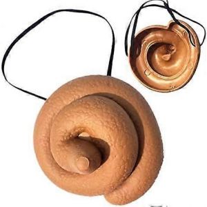 Faux caca - simul&eacute; avec lani&egrave;re,gags et jouets de blague pratique pour Halloween poisson d'avril Farce fournitures,gag - Neuf