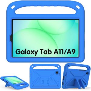 KALANKA-Coque Enfant pour Samsung Galaxy Tab A9 8.7""/ Galaxy Tab A11 (8.7 Pouces) SM-X110/SM-X115/SM-X133/SM-X135, Bleu - Neuf