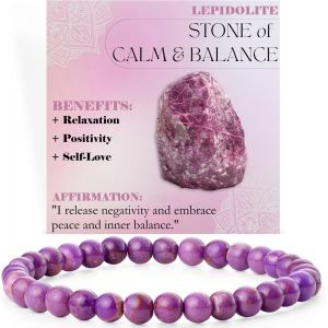Eryi-Bracelet De Perles Pour Femmes 6mm En Semi-Précieux Naturel Élastique Élastique Cristal Bijoux Cadeaux De Yoga - Neuf