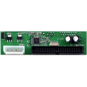 1 PCS 7+15 Broches 2.5 SATA vers 3.5 Pouces IDE Adaptateur Convertisseur Mâle 40 Broches Port PC+Métal pour 133 100 HDD CD DVD Série - Neuf