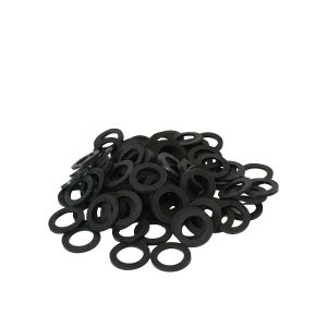 Joints Plats en Caoutchouc 24 x 16 x 2 mm pour Joint 3/4 Pouce (20/27 mm) 100 Pièces Plomberie,Climatisation,Ventilation,Canalisations et Jardin (de -40°C à 110°C) - Neuf