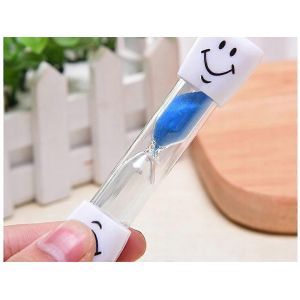 Minuterie de sablier pour le brossage des dents Minuterie pour les enfants Montre de 3 minutes - Neuf
