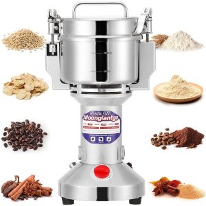 NouvelHorizonstore-Moulin &agrave; C&eacute;r&eacute;ales &Eacute;lectrique 500g Moulin &agrave; Grains Pro 2500W 36000RPM Broyeur Ultrafin en Acier Inox avec Moteur Commercial&Protection Surcharge&Arr&ecirc;t Automatique pour Grains/&Eacute;pices - Neuf