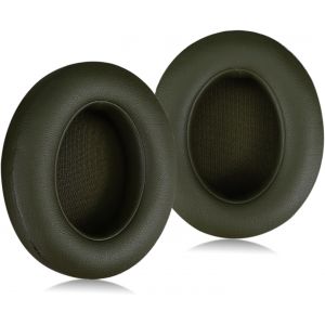 LORANKA-Coussinets de rechange compatibles avec Beats Studio 2 & 3 Filed/Wireless B0501 et B0500 avec ruban adh&eacute;sif puissant et cuir prot&eacute;in&eacute; souple (vert minitaire) - Neuf