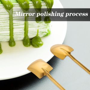 Cuill&egrave;re &Agrave; Pelle,3 Cuill&egrave;res &Agrave; Soupe + 3 Cuill&egrave;res Pointues Cuill&egrave;re &Agrave; B&ecirc;che En Acier Inoxydable Cuill&egrave;res &Agrave; Caf&eacute; Latte Cuill&egrave;res &Agrave; Glace Cuill&egrave;res &Agrave; Dessert Pour Cuisine Th&eacute; F&ecirc;te - Neuf