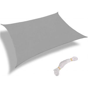 Ulteronixshop-Voile D'ombrage Rectangulaire Avec Corde - 2,5 X 2,5 M - R&eacute;sistant Aux Uv - Qualit&eacute; Commerciale - Pour Terrasse Et Activit&eacute;s D'ext&eacute;rieur - Neuf