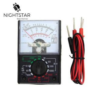 Multimètre électrique à aiguille ca/cc OHM voltmètre ampèremètre Multi testeur MF-110A - Neuf