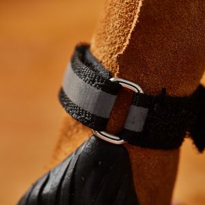 Hjlian Lot De 4 Chaussures Impermeables A Semelle Souple Pour Petit Chien, Quatre Saisons, En Cuir Suede, Marron, 2# - Neuf