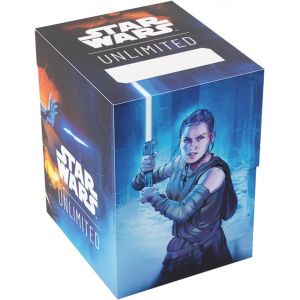 Eryi-Star Wars Unlimited Caisse Souple U2013 Boîte De Jeu Durable Imprimée En Couleur Et Sous Licence Officielle, Peut Contenir 60 Cartes À Double Manches, Parfaite Pour Les Jcc Et Lcg, Design - Neuf