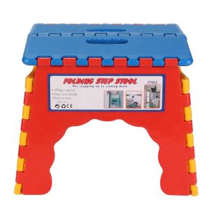 Hjlian Petit Tabouret Portable Pliable Pour Enfant, Tabouret A Chaussures, 22 X 16,5 X 19 Cm (Surface De La Chaise Bleue) - Neuf