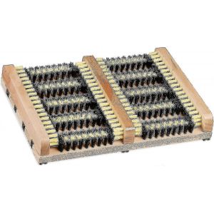 Brosse &Agrave; Chaussures En Bois &Agrave; Poils Durs Pour Le Nettoyage Des Bottes En Ext&eacute;rieur - Neuf