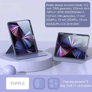 360 ° Étui De Protection Rotatif Pour Ipad 10E Génération, Étui Pour Tablette Ipad Pro 11 ""12.9 A16 11E 9E 7E 8E 11 10 9 Air 13 Pro 11 2018 2020-WHITE - Neuf