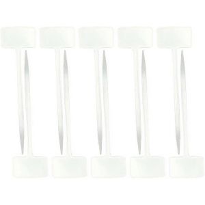 &Eacute;tiquettes De Plantes,Marqueurs En Plastique Marqueurs De Type T Types De Plantes Type De Jardin R&eacute;utilisable - Neuf