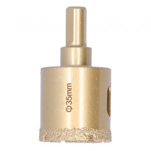 XYONG Forets diamantes durables de 35 mm/1,4 po pour verre, ceramique, carrelage, pierre - Neuf