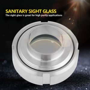 Voyant sanitaire circulaire en acier inoxydable SUS304 DN40 38 mm - Neuf