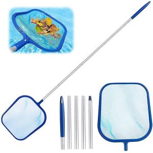 Filet de piscine,Draps et d&eacute;bris de piscine,&Eacute;cumeur de nettoyage de piscine,Filet de nettoyage de piscine - Neuf