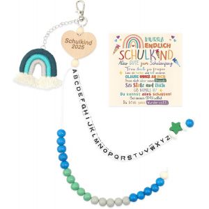 Cadeau de rentr&eacute;e des classes,&eacute;colier 2025 fille gar&ccedil;on,cornet d'&eacute;cole,cha&icirc;ne de calcul de rentr&eacute;e scolaire,cadeaux de remplissage de d&eacute;coration pour gar&ccedil;ons,cha&icirc;ne de calcul de 1&egrave;re classe fille - Neuf