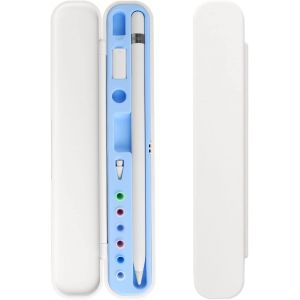 ERYI-Étui De Transport Pour Apple Pencil 2Ème Génération Et 1Ère Génération, Étui Pour Compatible Avec 1Ère Et 2E Génération (Bleu) - Neuf
