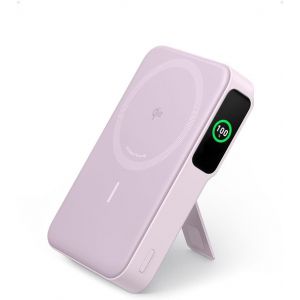 Maggo Power Bank (10000Mah, 15W Compatible Avec Magsafe) Certifi&eacute; Qi2 Avec Affichage Intelligent Et Pliable, Pour Iphone(C&acirc;ble Usb-C Inclus) - Neuf