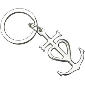 Asas-Porte-Clés Croix De Camargue,Fait Main En Etain Fin,Fabrication Artisanale Française Aux Etains De Jumilhac - Neuf