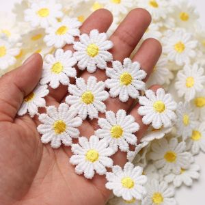 6,5 Mètres Ruban De Dentelle Floral Coloré, 25mm Blanc Bordure Table Décor Cadeau Broderie Dentelle Garniture Vintage Pour L`Artisanat Couture Décoration (Blanc) - Neuf