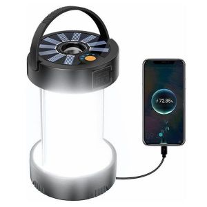 Lanterne De Camping Magn&eacute;tique Polyvalente De Type C Avec Interrupteur Intelligent Et Crochets Pour Les Aventures En Plein Air Et La Pr&eacute;paration Aux Situations D'urgence - Neuf