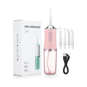 Hydropulseur Dentaire Portable 300 Ml &iquest; Irrigateur Buccal Avanc&eacute; Pour Appareils Dentaires, Implants Et Hygi&egrave;ne Bucco-Dentaire Am&eacute;lior&eacute;e - Neuf